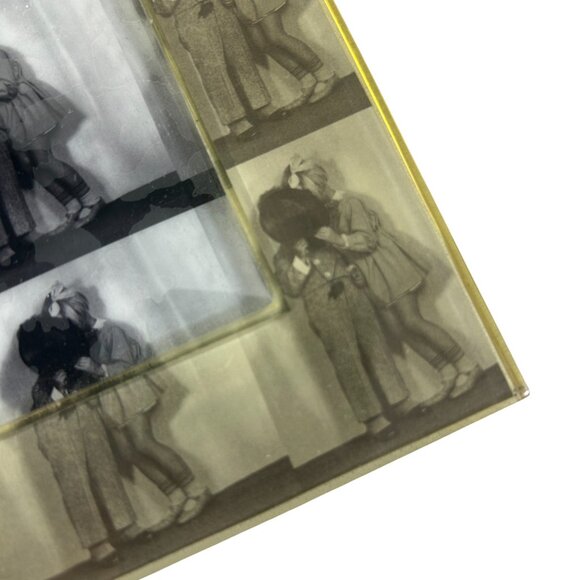 Acrylic Photo Frame 5x7 Kids Kissing Filmstrip Style Target Table Top - Picture 4 of 7